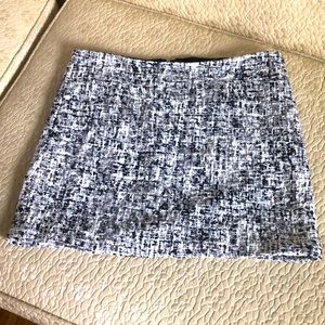 Alice + Olivia Tweed Mini Skirt